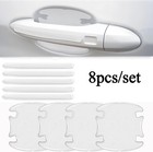 8PC Car Door Handle Bowl Anti Scratch Sticker Protector Cover Accessories Trims