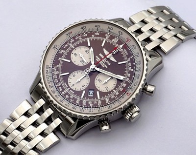 BREITLING NAVITIMER RATTRAPANTE 45 NAVITIMERBAND REF.: AB031021 PAPIERE/BOX