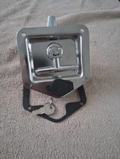 L8815 Tool Box Latch T Handle Latches with Lock Highly Polished Stainless Ste...