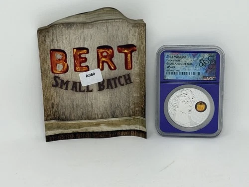 2023 Malta MS 69 SILVER Copernicus 550th Anniv of Birth 5 Euro NGC Scarce GemSun