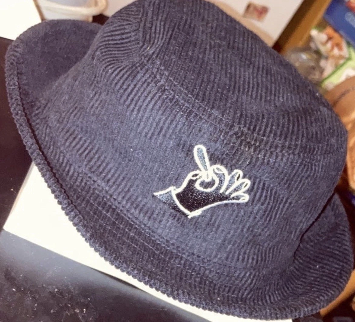 Unisex Mr. Zips Joint Hold Corduroy Bucket Hat