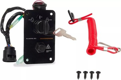 704-82570-12-00 Ignition Key Switch Panel for Yamaha Outboard