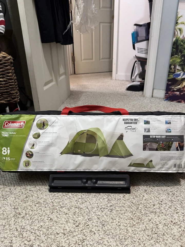 Tienda Coleman Montana para 8 personas Foto 3 de 3