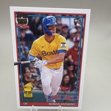 2026 Topps Series 1 - 1991 Topps Baseball Roman Anthony #T91-71 Red Sox Rookie