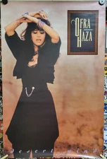 Ofra Haza 1990 Desert Wind - Vintage Record Store Promo Poster 23x35 Ya Ba Ye