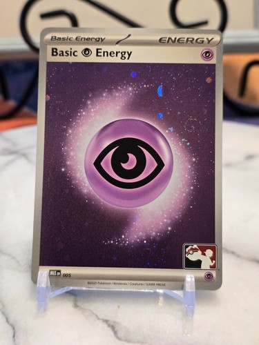Pokemon TCG Basic Psychic Energy 5 Mee: Mega Evolution Energies Reverse Holo NM