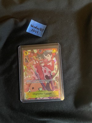 Charlotte Flampe EB01-056 - Memorial Collection - Alt Art - One Piece TCG 