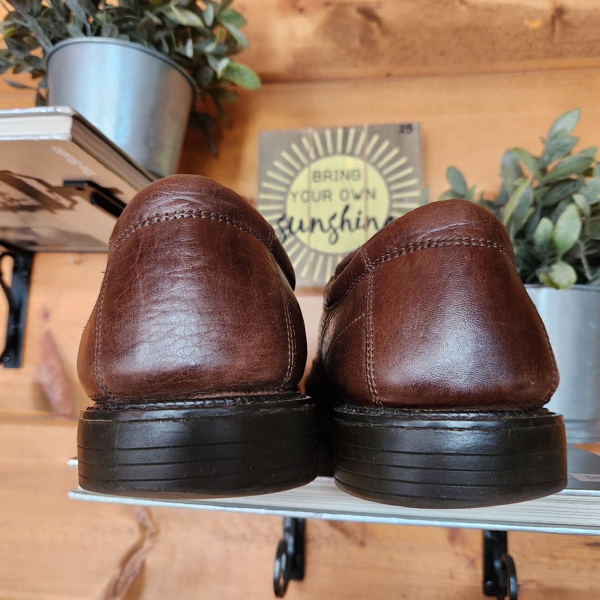 Florsheim 18536 Bike Toe Casual Dress Loafer Brown Shoe 