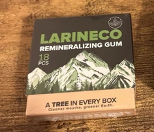 Larineco Remineralizing Peppermint Gum with Nano Hydroxyapatite - Brand New
