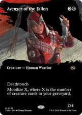 Avenger of the Fallen (Borderless) -Foil Near Mint MTG Tarkir: Dragonstorm