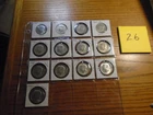 Kennedy Half Dollars  Lot of 13 - 1967, 1968 and 1969. 40% Silver