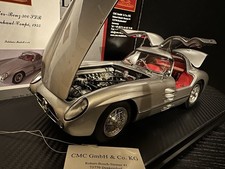 1/18 CMC Mercedes Benz 300 SLR Uhlenhaut Coupe 1955 red interior Mercedes Benz