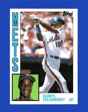 1984 Topps Set-Break #182 Darryl Strawberry RC NR-MINT *GMCARDS*