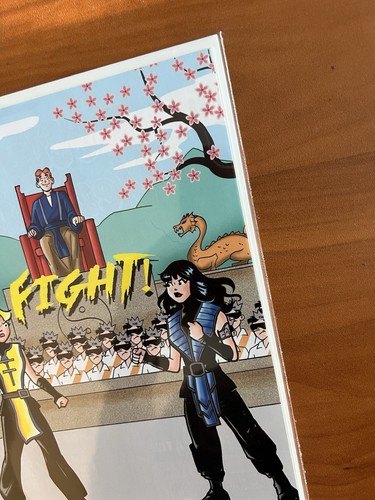 Archie Friends Betty Veronica Power Ups Game On Mortal Kombat Video Game Homage - Picture 4 of 5