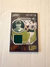 2021 Panini Playbook - Next Up - Jerseys #NXT-ZWI - Zach Wilson