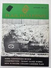 O Scale Railroading Magazine September 1969 Model Trains Model Railroad