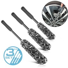 STAHLWERK Felgenbürste 3er Set Autoreinigungsbürste Radbürste Autowaschbürste