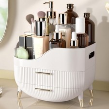 Makeup Organizer for Vanity, Large Capacity Skincare Cosmetic Organizer Count...