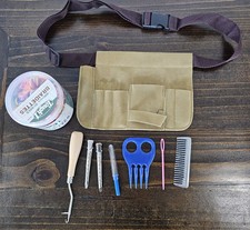Horse Hair Braiding Tool Set With Bands