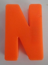 Vintage Fisher Price N Magnetic Alphabet Letter School House Desk Replacement