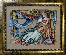 Athena – Goddess of Wisdom Mirabilia Beaded Cross Stitch Chart Pattern MD97