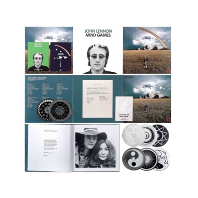 JOHN LENNON - MIND GAMES (6CD + 2BR BOX)  7 CD+ BLU RAY AUDIO NEU