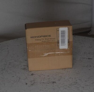 NEW SEALED BOX Monoprice MHT-26T 6524 Tilt TV Wall Mount Bracket 10'' to 26''