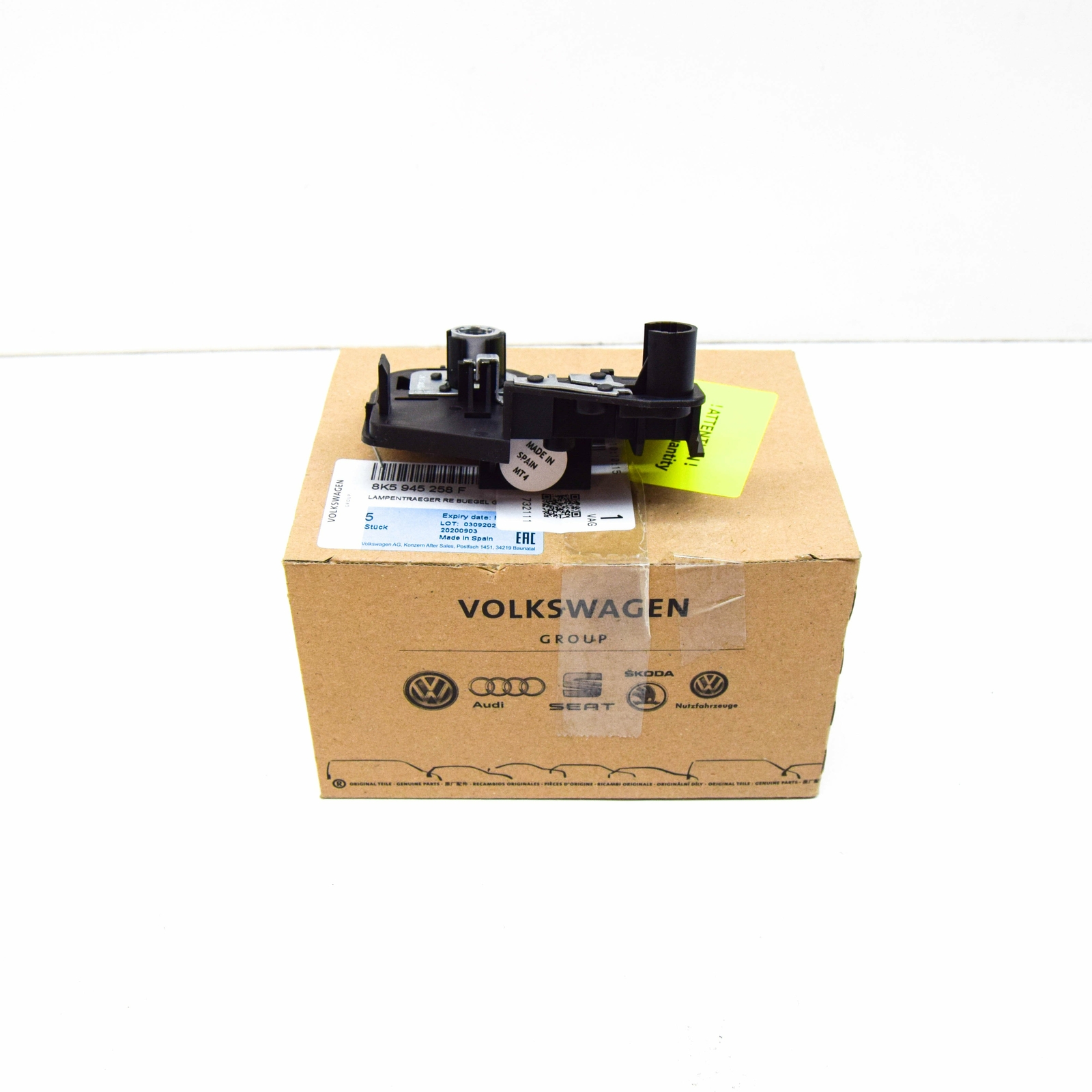 Support d'ampoule de feu intérieur droit Audi A4 B8 8K5945258F