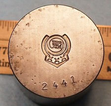 Vintage PRE MIX CONCRETE Employee Service Pin STEEL STAMPING DIE Robbins RY76