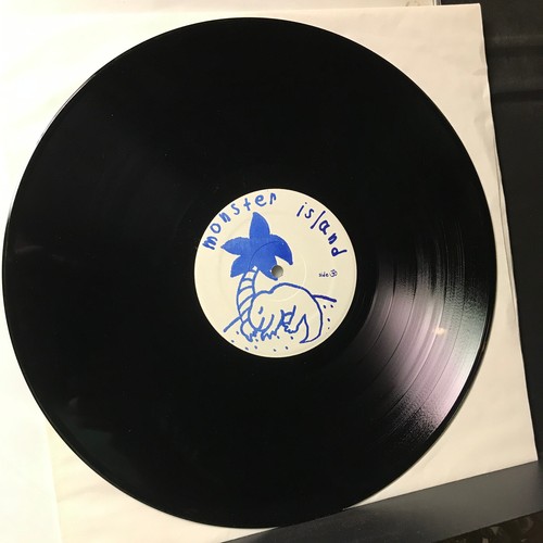 MONSTER ISLAND From The Michigan Floor VINYL Lp Record Original Pressing w book - Picture 5 of 20