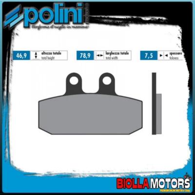 174.2026 FRONT POLINI BRAKE PADS APRILIA ETX 125 125CC 1986-1997 SINTER