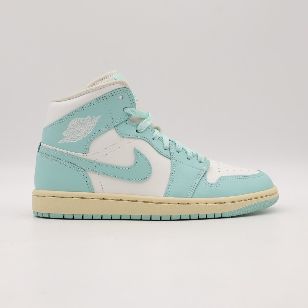 BQ6472-132 Nike Air Jordan 1 Mid Light Dew (Women's) | eBay
