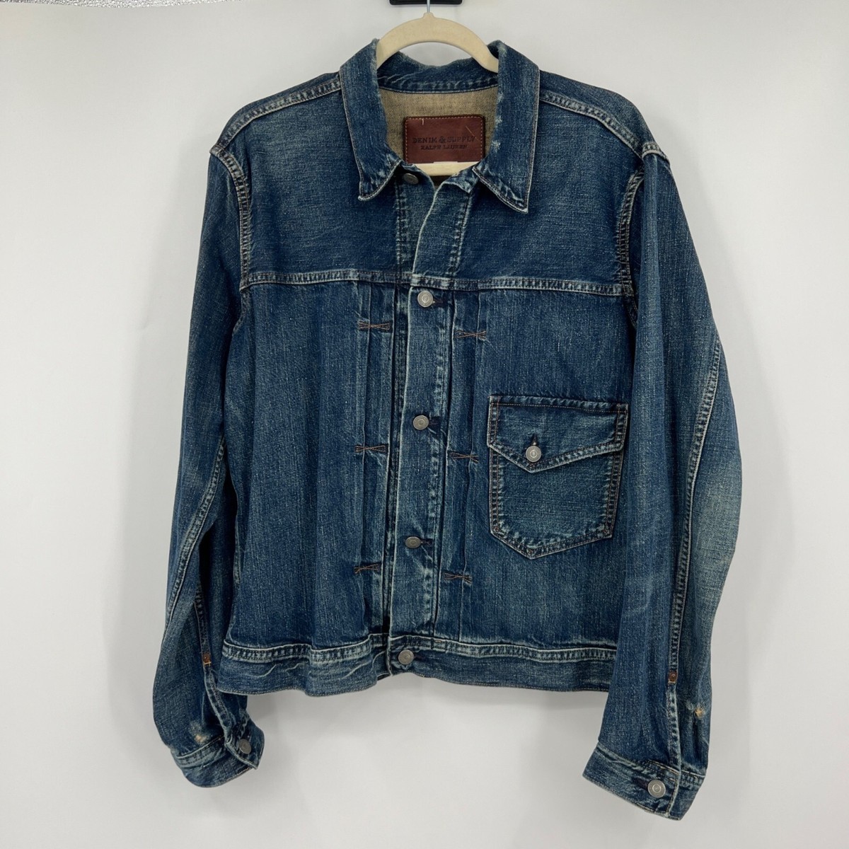 DENIM & SUPPLY RALPH LAUREN ジャケット DENIM & SUPPLY RALPH LAUREN DENIM JACKET BLUE MENS SIZE