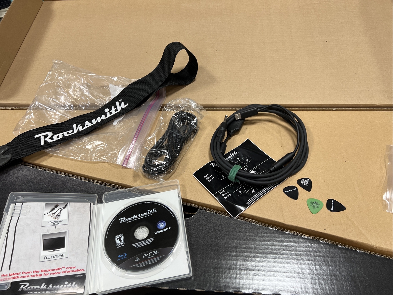 Rocksmith Complete Real Guitar Kit Epiphone Les Paul Jr. PlayStation 3