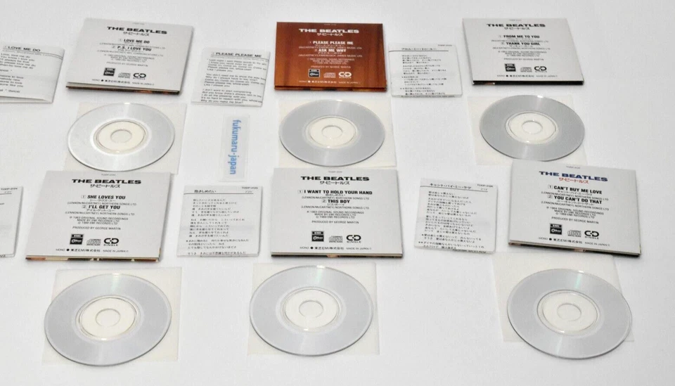 The Beatles CD Singles Collection mini CD 22 Discs Japan edition EMI 1989 Foto 4 de 4