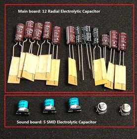 Sega Game Gear 20 Capacitor Replacement Repair Kit /for VA1 one asic or two asic