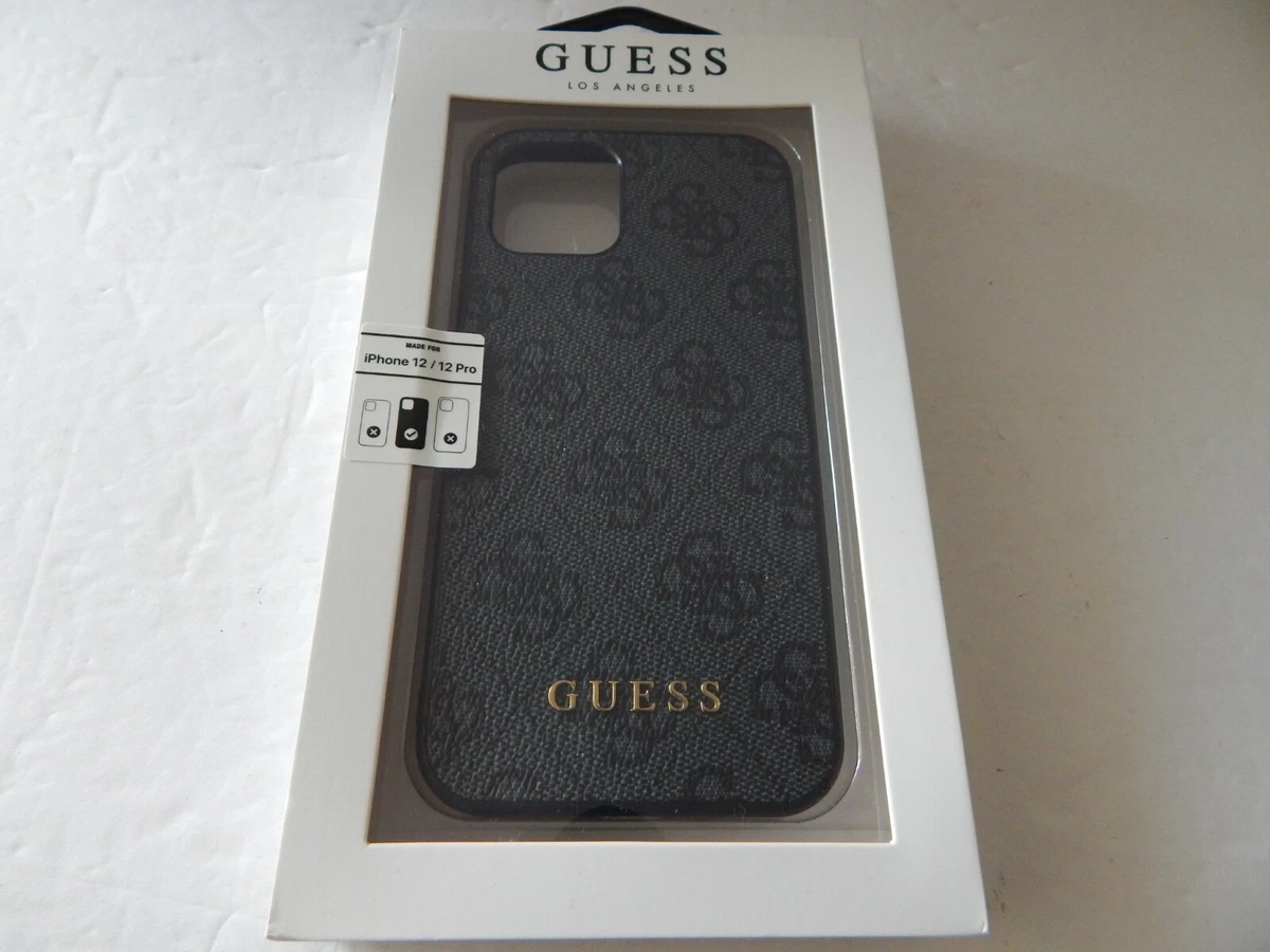 Guess Lizard Collection Custodia IPhone 11 Pro | Nero | Con Logo Incrostato E Linea In Rilievo | Licenza Ufficiale CG Mobile - 2