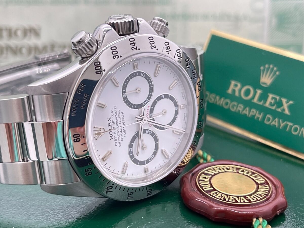 Rolex Daytona Zenith 16520 Box & Papers Oyster Perpetual Rolex Daytona Zenith 16520 Box & Papers Oyster Perpetual