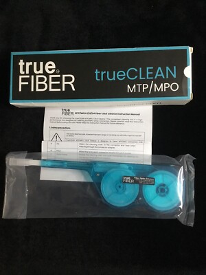 trueFIBER Fiber Optic Dual Position Pen Click Cleaner, MTP/MPO 500+ Cleanings