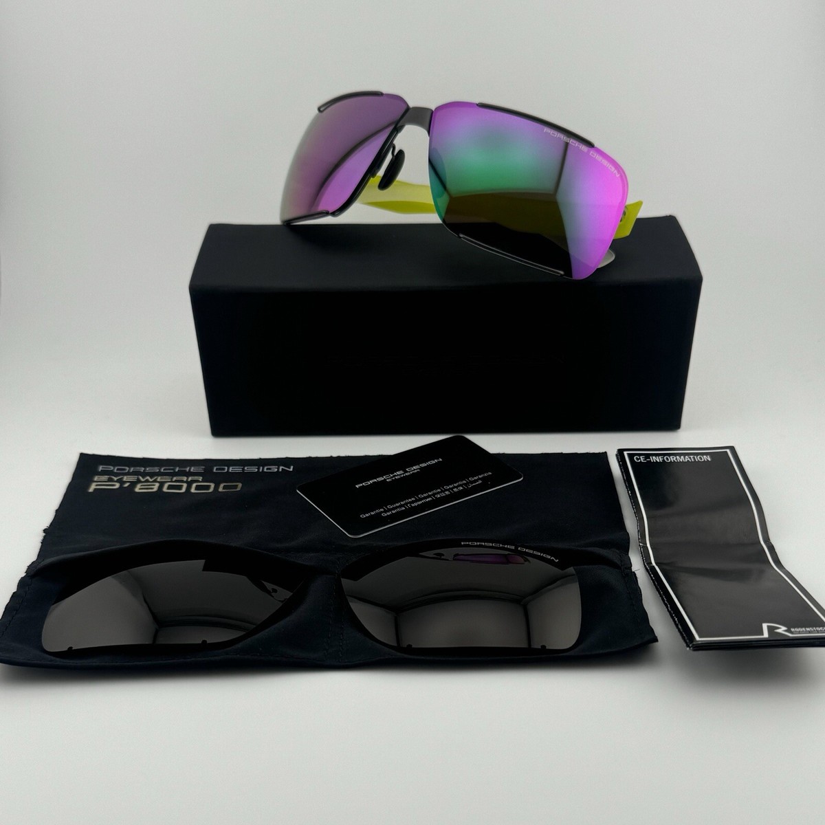NEW RARE Porsche Design P 8580 Sunglasses - Porsche Design Eyewear