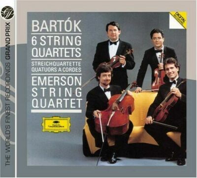 EMERSON STRING QUARTET - BARTOK-6 STRING Quartets / Alle Quartette 2 CD DGG