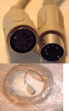 Lot2x/pk long 25ft MIDI Male Female Extension Cable5pin DIN Audio,synthesizer