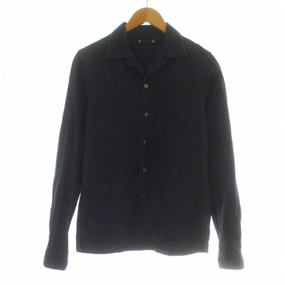 Mine Denim MINEDENIM Ombre Check Open Collor SH Collar Shirt Mine Denim MINEDENIM Ombre Check Open Collor SH Collar Shirt