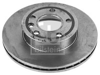 2X Febi Bilstein 08072 Bremsscheibe Vorne FüR VW