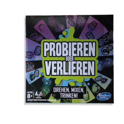 Hasbro Probieren oder Verlieren Partyspiel ab 8 Jahren - Nr.: C2131100