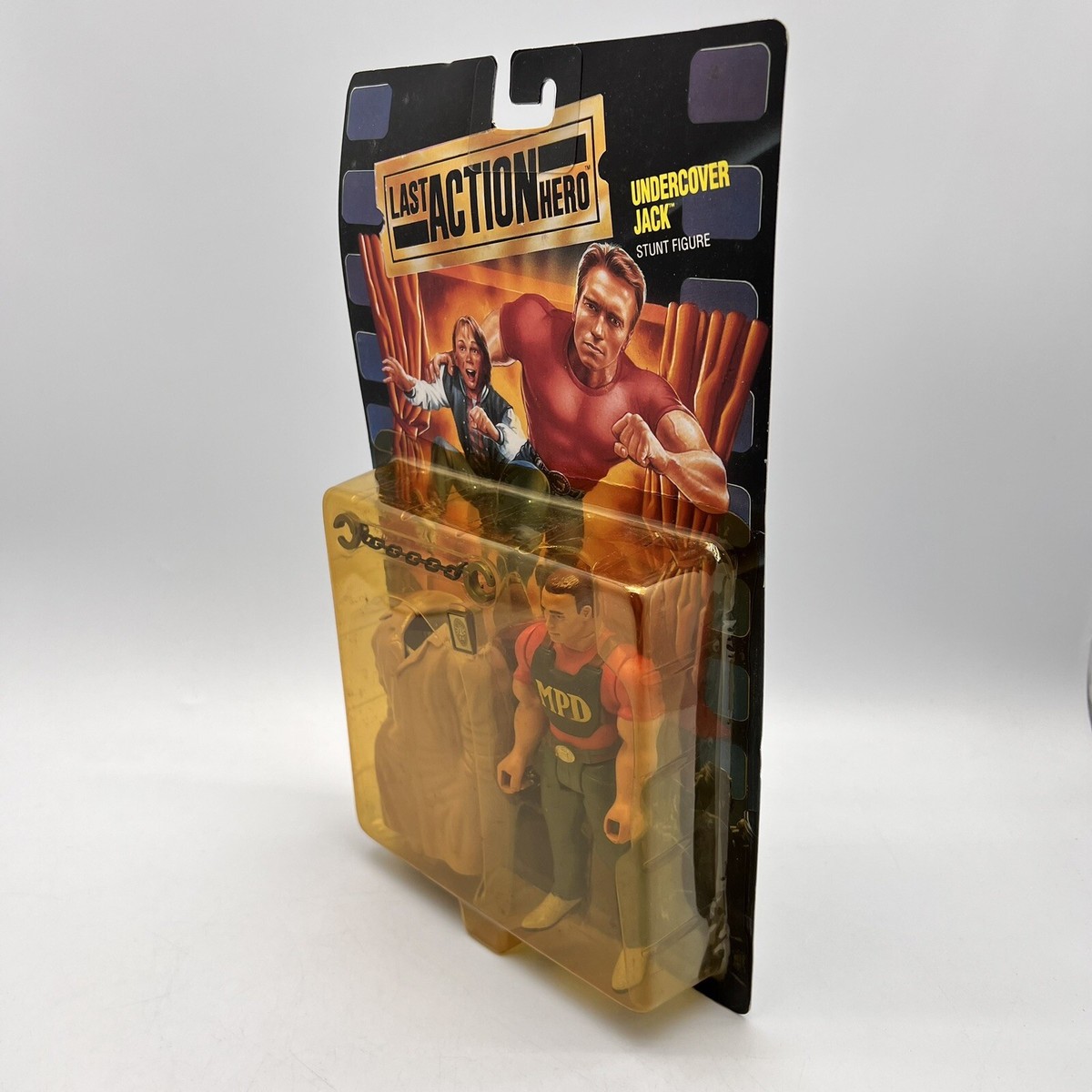 ラストアクションヒーロー ジャック・スレーター フィギュア Last Action Hero Action Figure Undercover Jack Slater Mattel 90s
