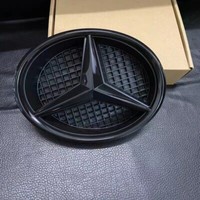 Frontgrill Abzeichen Schwarz Stern Emblem FüR 2016-22 Mercedes Benz E Serie W213