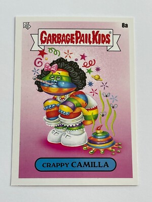 2022 Topps Garbage Pail Kids Book Worms #8a - Crappy Camilla