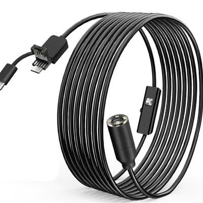 12MP 2448P 14.5Mm Auto Focal 3X Zoom WIFI Endoscope Camera Inspection CMOS Bores