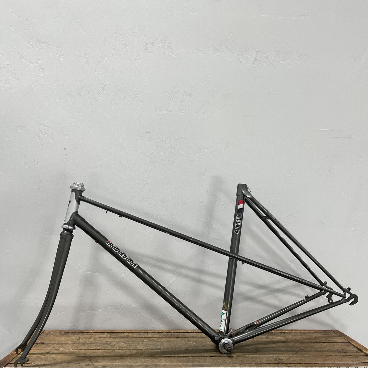 Vintage Bridgestone 400 Mixte Frame Set 51 cm 700c Step Vintage Bridgestone 400 Mixte Frame Set 51 cm 700c Step